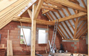 Thorpe Row attic trusses