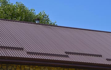 typical Thorpe Row corrugated roof uses